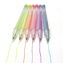 Długopis żelowy Kidea Pastelowe 6 kolorów (DP6KA)