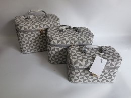 Kuferek S walizka z lusterkiem, zapinany na zamek Adar (550810)