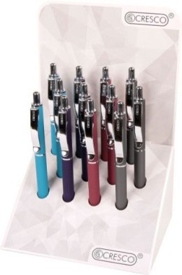 Długopis wielkopojemny Cresco Master Soft niebieski 1,0mm (5907464215450)