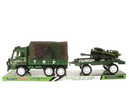Ciężarówka wojskowa z przyczepą i działkiem Adar (549678)