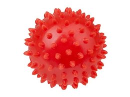 Piłka do masażu rehabilitacyjna 7,6cm czerwona guma Tullo (434)