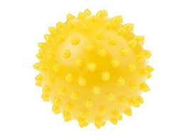 Piłka do masażu rehabilitacyjna 7,6cm żółta guma Tullo (437)