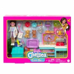 Lalka Chelsea weterynarz [mm:] 670 Barbie (HGT12)