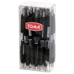 Długopis standardowy Toma czarny 1,0mm (TO-038 3 2)