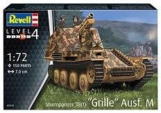 Model do sklejania Sturmpanzer 38(t) Grille Ausf. M - niemieckie działo samobieżne Revell (03315)