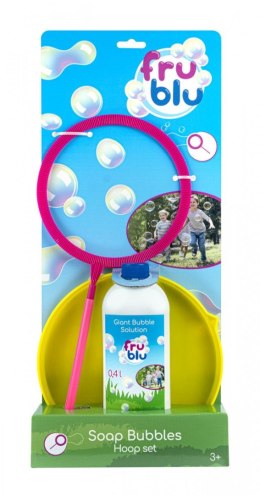 Bańki mydlane Fru Blu zestaw duża bańka + płyn 0,4l Tm Toys (DKF0154)