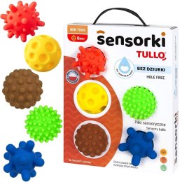 Piłeczka zestaw piłeczek sensorycznych 5szt. Tullo (417)
