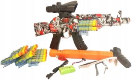 Karabin Ciuciubabka elektryczny AK-47 + luneta + strzałki (Y300226)