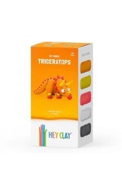 Ciastolina Tm Toys 5 kol. Hey Clay Triceratops (HCLMD003)