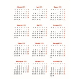 Kalendarz ścienny Avanti Koty 230mm x 305mm (5901769620032)