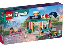Klocki konstrukcyjne Lego Friends bar w śródmieściu Heartlake (41728)