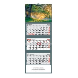 Kalendarz ścienny Jotan trójdzielne A3+ (T50)