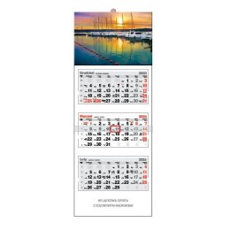 Kalendarz ścienny Jotan trójdzielne (t52)