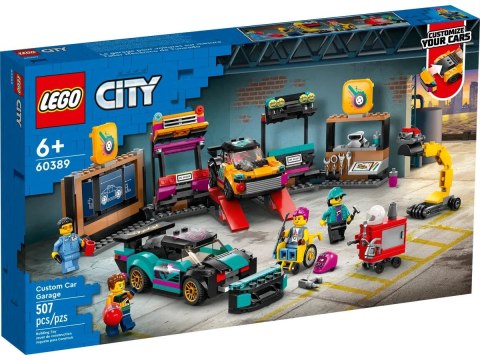 Klocki konstrukcyjne Lego City Warsztat tuningowania samochodów (60389)