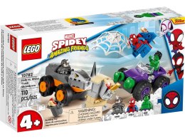 Klocki konstrukcyjne Lego Marvel Super Heroes Hulk kontra Rhino (10782)