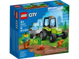 Klocki konstrukcyjne Lego City Traktor w parku (60390)