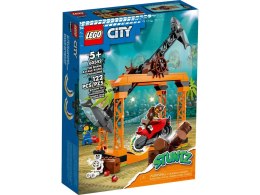 Klocki konstrukcyjne Lego City Wyzwanie kaskaderskie: atak rekina (60342)