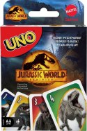 Gra karciana Mattel Jurassic World Uno J (GXD7)