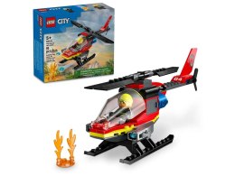 Klocki konstrukcyjne Lego City Strażacki helikopter ratunkowy (60411)