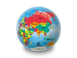 Piłka miękka gumowa Mondo mapa świata (MD-26043)