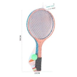 Rakieta do tenisa ziemnego 50 cm z lotką i piłeczką Ciuciubabka (101287)
