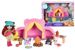 Lalka Enchantimals Wycieczka pod namioty [mm:] 150 Mattel (HTW71)