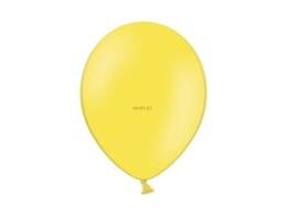 Balon gumowy Partydeco pastelowy 100 szt żółty 12cal