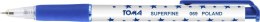 Długopis Toma niebieski gwiazdki (TO-069)