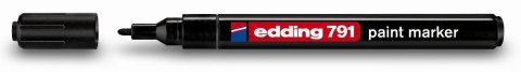 Marker specjalistyczny Edding 791, czarny 1,0-2,0mm płaska/szpic końcówka