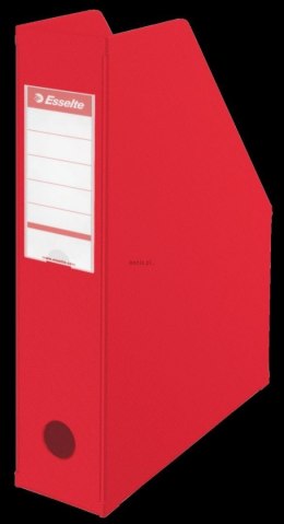 Pojemnik na dokumenty pionowy Esselte A4 - czerwony [mm:] 72x318x 242 (56003)