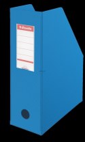 Pojemnik na dokumenty pionowy A4 niebieski karton pokryty folią [mm:] 242x100x 310 Esselte (56075)