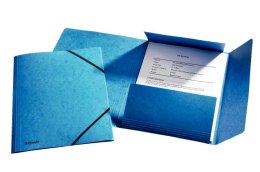 Teczka kartonowa na gumkę Esselte A4 kolor: niebieski (26595)