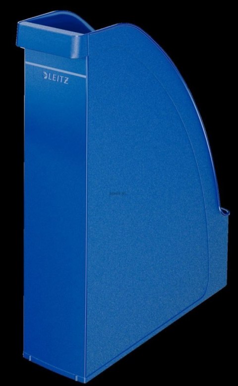 Pojemnik na dokumenty pionowy Plus A4 niebieski polistyren PS [mm:] 78x300x 278 Leitz (24760035)