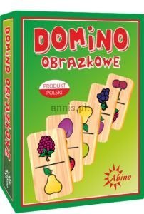 Gra logiczna Abino owoce Zwierzęta Domino
