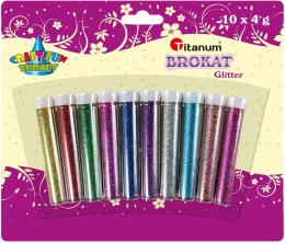 Brokat Titanum Craft-Fun Series laserowy kolor: mix 10 kolor. (BL C10)