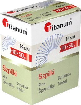 Szpilki Titanum 14 mm