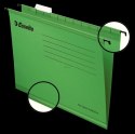 Teczka zawieszkowa standardowe A4 zielony karton 210g Esselte (90318)