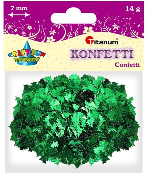 Konfetti Craft-Fun Series choinki 7mm Titanum (284804)
