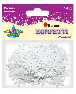 Konfetti Titanum Craft-Fun Series płatki śniegu (284814)