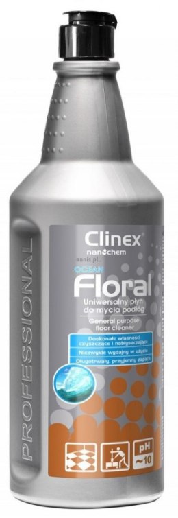 Uniwersalny płyn Clinex Floral Ocean do mycia podłóg 1l (77890)