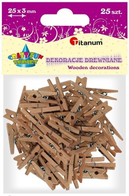 Ozdoba drewniana Titanum Craft-Fun Series klamerki (EB108)