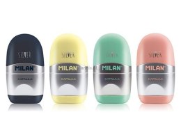 Temperówko-gumka Milan Capsula Silver mix (4714112)