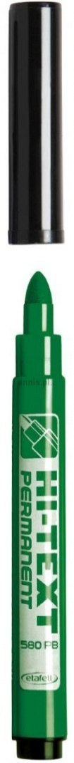 Marker permanentny Fibracolor Hi-Text Midi 580/PB, zielony 6,0mm okrągła końcówka