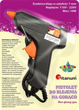 Pistolet do kleju na gorąco Titanum Craft-Fun Series (HF-036 (043015))
