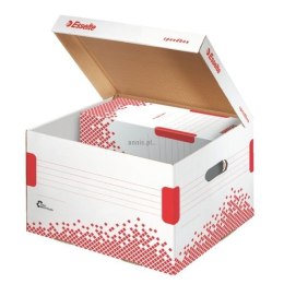 Pudło archiwizacyjne Esselte Speedbox - biało-czerwony [mm:] 367x325x 263 (623912)