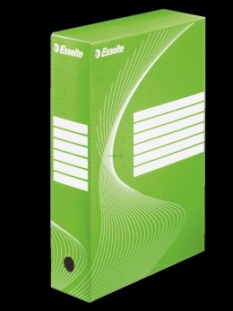 Pudło archiwizacyjne Esselte A4 - zielony [mm:] 245x80x 345 (128414)