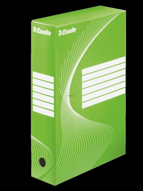 Pudło archiwizacyjne A4 zielony karton [mm:] 245x80x 345 Esselte (128414)
