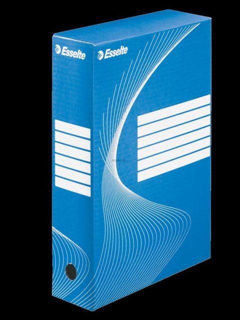 Pudło archiwizacyjne Boxy 80 A4 niebieski karton [mm:] 245x80x 345 Esselte (128411)