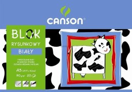 Blok rysunkowy Canson A3 biały 90g 20k [mm:] 297x420 (100302695)