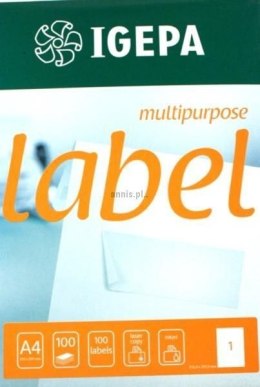 Etykieta samoprzylepna Label A4 - biały [mm:] 210x297